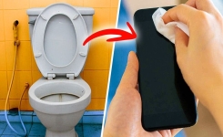 Pourquoi vous devriez arrêter d'utiliser votre téléphone portable aux toilettes
