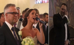 La mariée laisse l’église entière en larmes alors en prenant le micro lors de son mariage