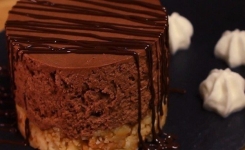 Le cheesecake au chocolat St Môret, tout simplement irrésistible !