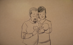 Un court métrage d'un dessinateur qui aime sa femme