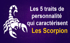 Les gens du signe du scorpion sont exceptionnelles