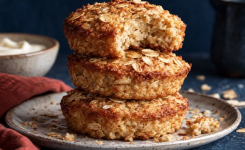 Petits gâteaux à l’avoine et à la crème sans sucre ajouté