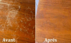 Remettez à neuf votre vieux meuble en bois tout égratigné !