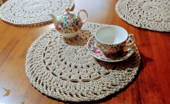 Comment faire un set de table au crochet ?