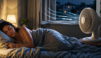 Canicule : où placer le ventilateur la nuit pour mieux évacuer la chaleur ?