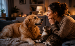 Vous parlez à votre chien ou à votre chat ? Voici ce que cela peut révéler