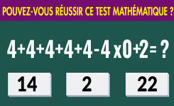 Test mathématique que des enfants génies ont réussi à résoudre ?