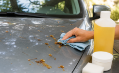 Comment enlever la résine des arbres sur une carrosserie ?