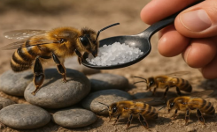 Le sel : un allié insoupçonné des abeilles 🧂🐝