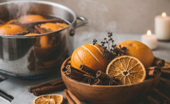 Parfumer naturellement sa maison avec des écorces d’orange, de la cannelle et des clous de girofle
