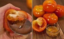 Elle utilise le jus d’une tomate pour guérir une maladie qui a un traitement coûteux!