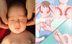 Pourquoi vous devriez commencer à masser votre bébé pendant son bain…Une technique universelle pour toutes les mamans !