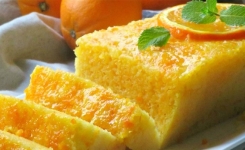Ce délicieux gâteau à l'orange se prépare au micro-ondes en seulement 5 minutes