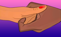 Que signifie le fait qu’un homme ou une femme gratte la paume de votre main ?