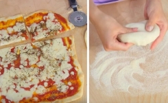 Comment faire une pizza sans levure à la maison ... simple et savoureuse !