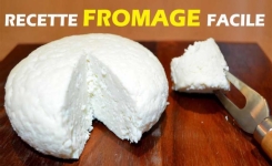 Avec 1 Litre de lait, un pot de yaourt et un demi-citron? Voici comment faire du fromage maison