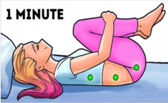 3 exercices faciles à faire qui vous feront dormir toute la nuit comme un bébé !