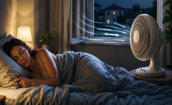 Canicule : où placer le ventilateur la nuit pour mieux évacuer la chaleur ?