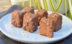 Recette de Rochers chocolat praliné