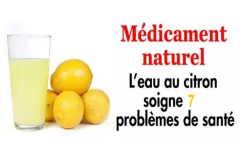 Buvez de l’eau au citron au lieu de prendre des médicaments si avez l’un de ces 7 problèmes