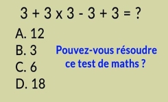 Êtes-vous assez malin pour passer ce test de maths ?