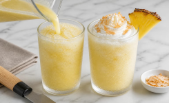 Piña Colada à la grenadine sans alcool : la recette fraîche et gourmande