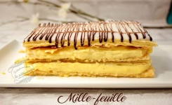 Mille-feuille traditionnel maison 