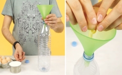 Voici comment faire des crêpes en utilisant une simple bouteille en plastique