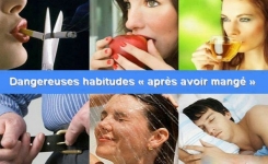 7 mauvaises habitudes à éviter après le repas