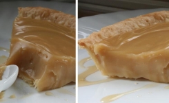 L'irrésistible tarte crémeuse au sirop d’érable