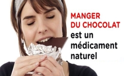 Le chocolat est un médicament naturel qui baisse la tension artérielle, renforce le cerveau et bien plus encore