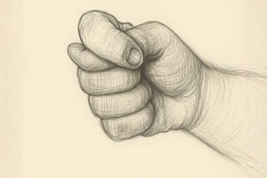 Que signifie vraiment ce geste où le pouce est coincé entre les doigts ?