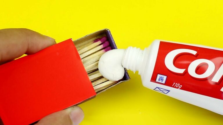 Top 23 des astuces impressionnants avec du dentifrice