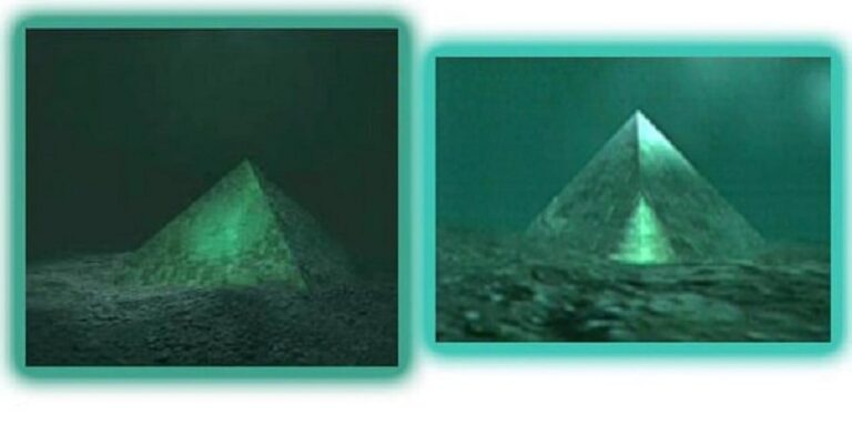 Ces 2 pyramides sous-marines géantes ont été découvertes au centre du triangle des Bermudes !