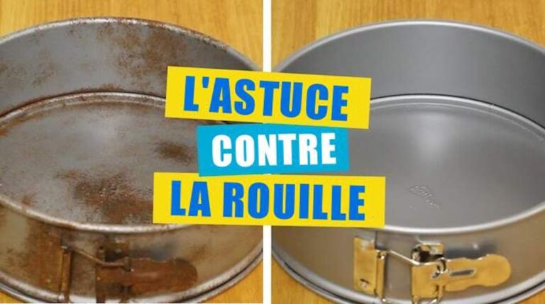 L’Astuce Incroyable Pour Enlever De La Rouille En Moins De 5 Min