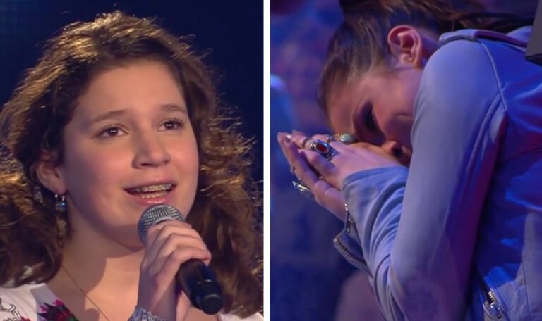 Elle fait pleurer le jury avec une reprise de « Con te Partiro » d’Andrea Bocelli. Des frissons !