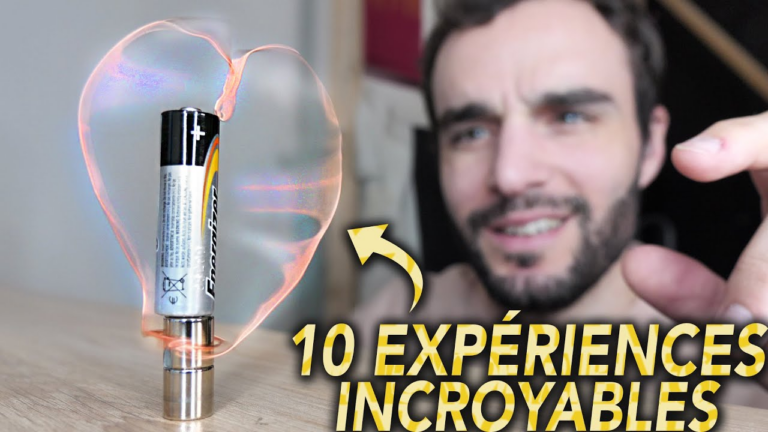 10 expériences scientifiques ! (A refaire chez soi)