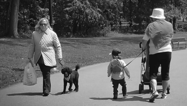 Une mère défend l’utilisation d’une laisse pour son fils, malgré les critiques