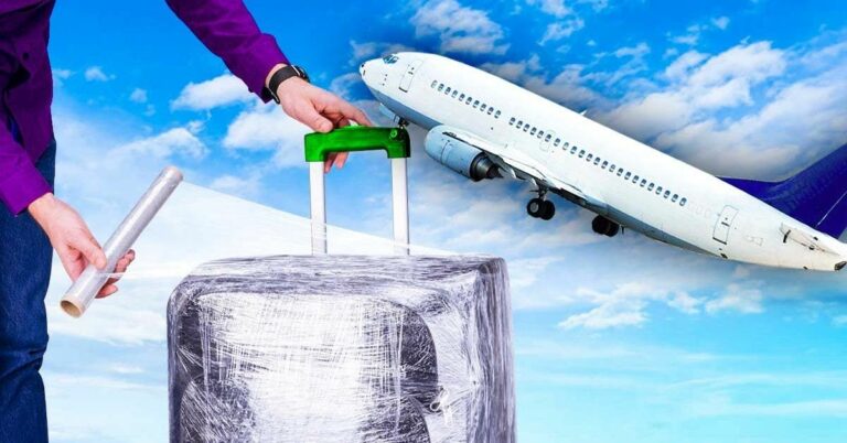 Pourquoi d’emballer sa valise dans du film plastique ?