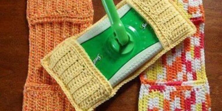 Comment faire son propre couvre-balai réutilisable au crochet