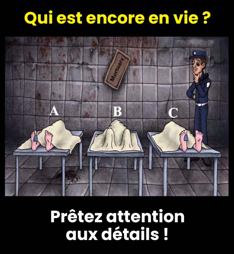 Devinette : Pouvez-vous deviner qui est encore en vie ?