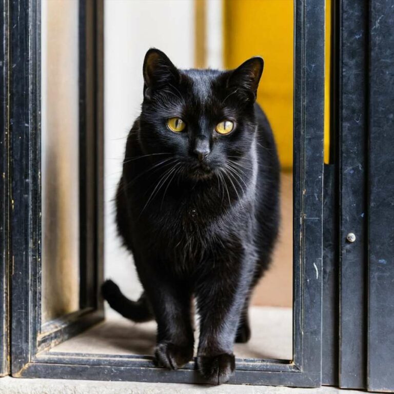 Que symbolise l’entrée d’un chat noir dans votre maison