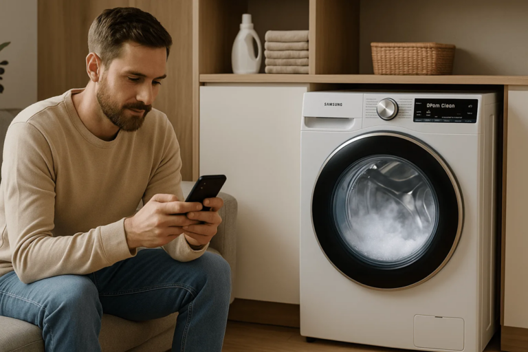 Machine à laver : le bouton secret qui élimine les mauvaises odeurs… que (presque) personne n’utilise !