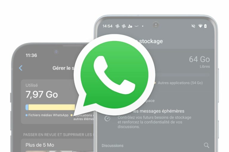Libérez de l’espace et accélérez votre téléphone grâce aux réglages whatsapp