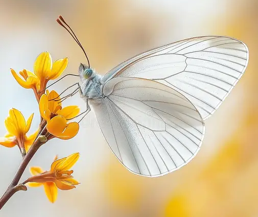 Le Papillon Blanc : Symbole de l’Âme et Messager Spirituel ??