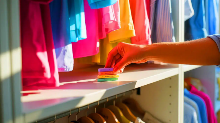 ? Pourquoi mettre une craie dans l’armoire peut sauver vos vêtements préférés