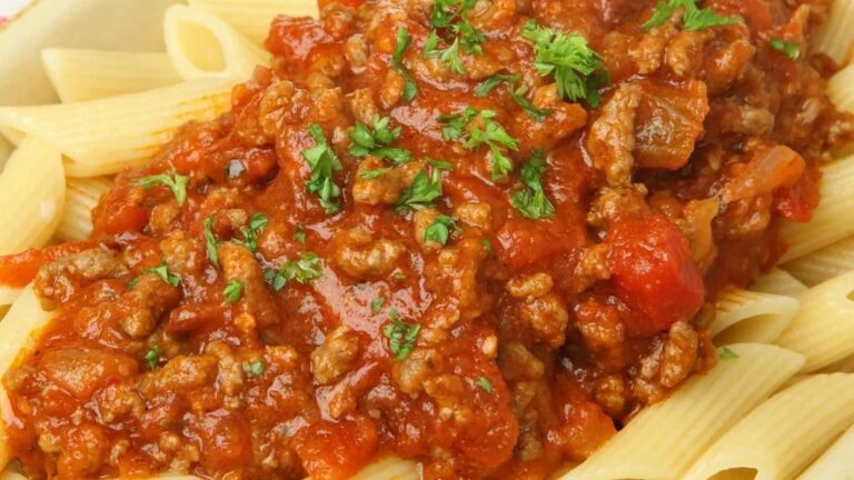 Sauce Bolognaise Maison