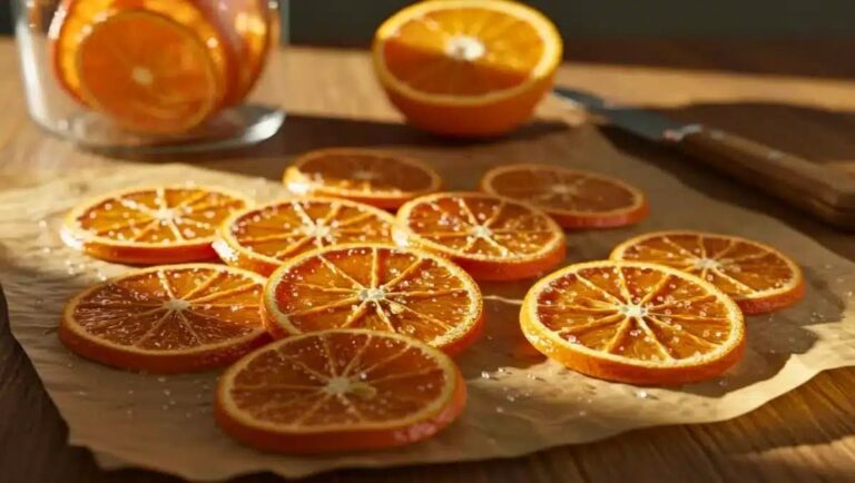 Comment préparer des tranches d’orange confites ?