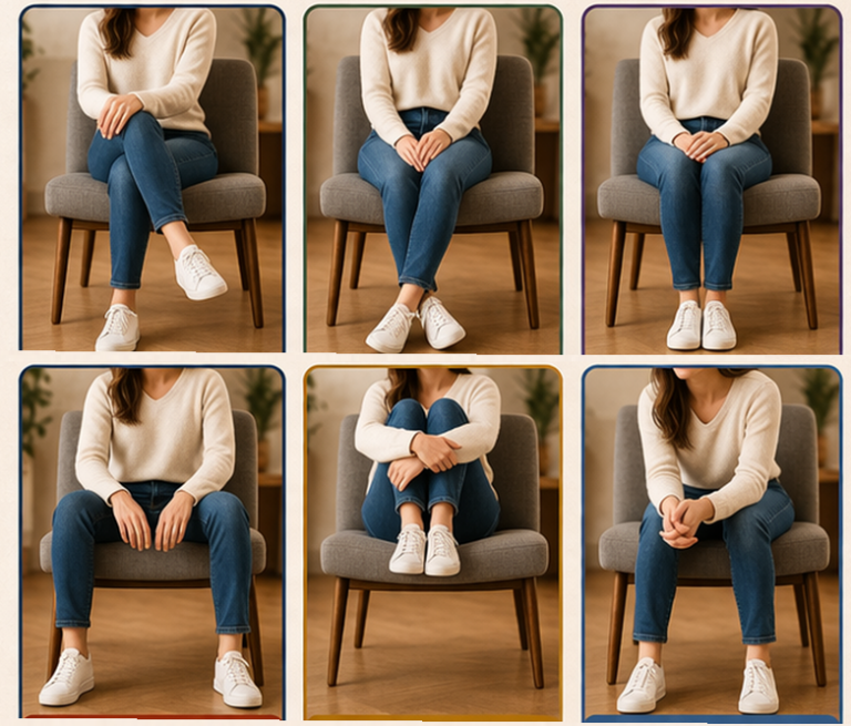 Comment votre façon de vous asseoir peut révéler des traits de caractère