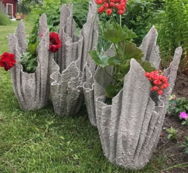 DIY jardin : des pots de fleurs originaux faits maison pour sublimer votre extérieur